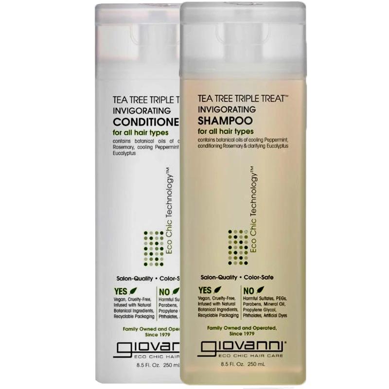 GIOVANNI Tea Tree Triple Treat Invigorating Shampoo Conditioner