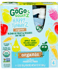 GoGo squeeZ Happy Tummiez Organic Apple Pear Yellow Carrot Raspberry -  4pk/3.2 oz. | Vegan Black Market