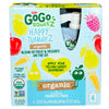 GoGo squeeZ Happy Tummiez Organic Apple Pear Yellow Carrot Raspberry -  4pk/3.2 oz.