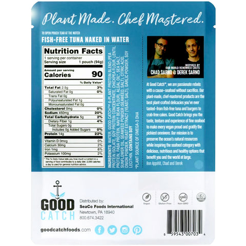 Good Catch Naked in the water Fishless Tuna | Vegan Black Market