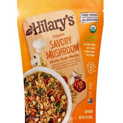 Hilary's Eat Well Organic Savory Mushroom Whole Grain Medley - 10 oz