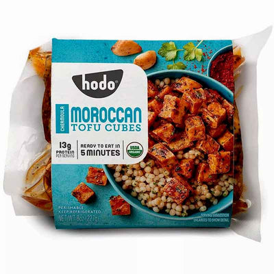 Hodo Organic Vegan Moroccan Tofu Cubes -  8 oz.
