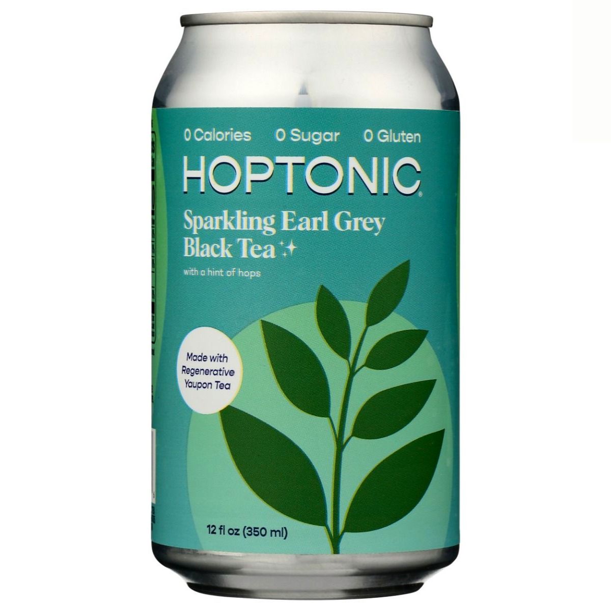 Hoptonic Sparkling Earl Grey Black Tea - 12 fl oz.