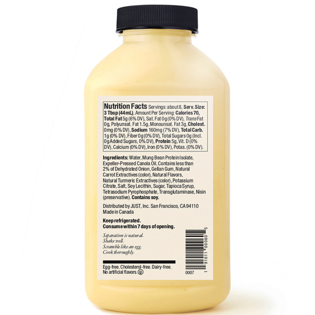 JUST Egg Vegan PlantBased Egg Scramble Vegan Egg Substitute 12 oz