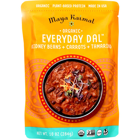 Maya Kaimal Organic Everyday Dal Kidney Beans Carrots Tamarind - 10 oz. | Vegan Black Market