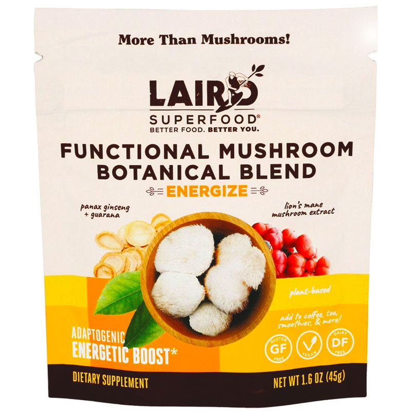 Laird Functional Mushroom Botanical Blend Energize - 1.6 oz.