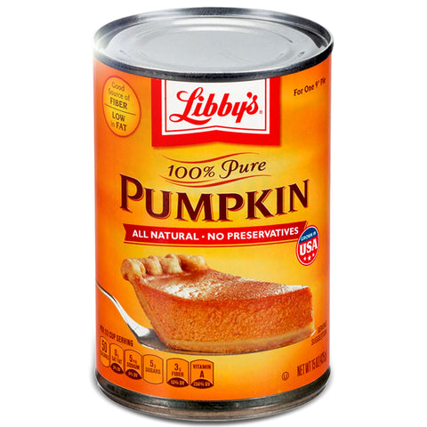 Libby's 100% Pure Pumpkin Puree - 15 oz.