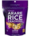 Lotus Foods Tamari Arare Rice Crackers 