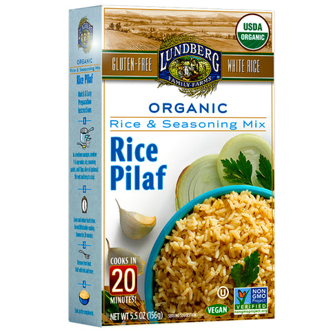 Lundberg Rice Pilaf Rice and Seasoning Mix - 5.5 oz.