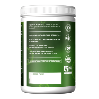 MRM Nutrition Organic Post-Workout Plant Based Recovery Peach Tea - 10.6 oz