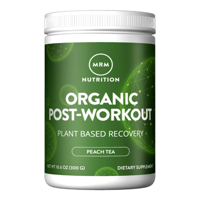 MRM Nutrition Organic Post-Workout Plant Based Recovery Peach Tea - 10.6 oz