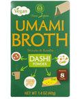 Muso From Japan Umami Broth Vegan Dashi Powder - 1.4 oz | Vegan Black Market