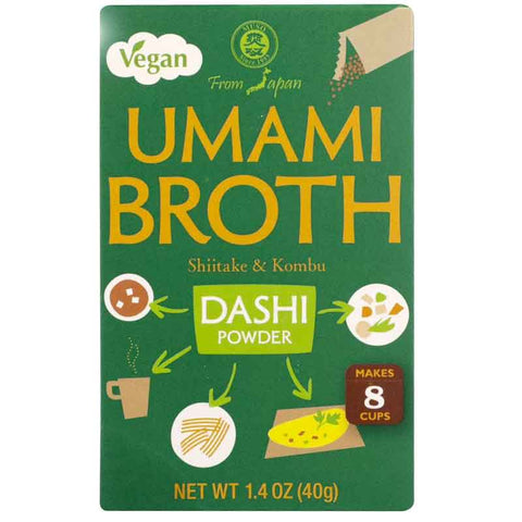 Muso From Japan Umami Broth Vegan Dashi Powder - 1.4 oz | Vegan Black Market