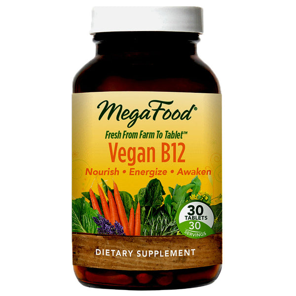 Megafood Vegan B12 - 30 Tablet - Vegan Black Market