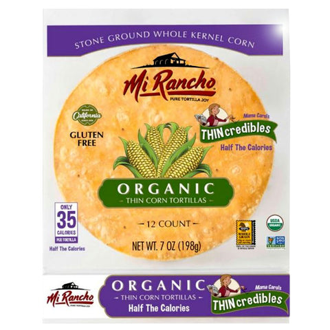 Mi Rancho Organic Corn Thincreibles - 7 oz