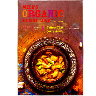 Mike's Organic Foods Yellow Thai Curry Sauce- 8.8 oz.