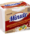 Southwest Pinto Beans With White Rice & Vegetables Minute 
