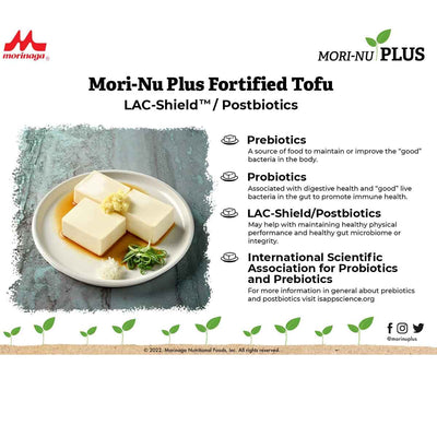 Morinaga Mori-Nu Plus Fortified Tofu Extra Silken - 12.5 oz.