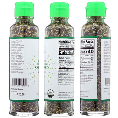 Muso From Japan Organic Green Nori Seaweed Furikake - 2.5 oz
