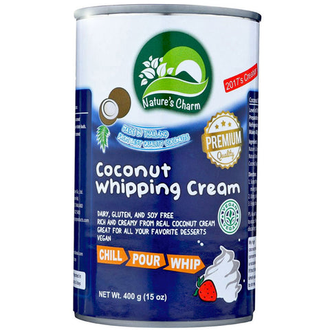 Nature's Charm Coconut Whipping Cream - 15 oz | Vegan Black Market