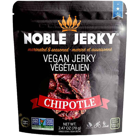 Noble Jerky Chipotle Vegan Jerky - 2.47 oz | Vegan Black Market