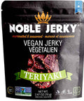 Noble Jerky Teriyaki Vegan Jerky - 2.47 oz | Vegan Black Market