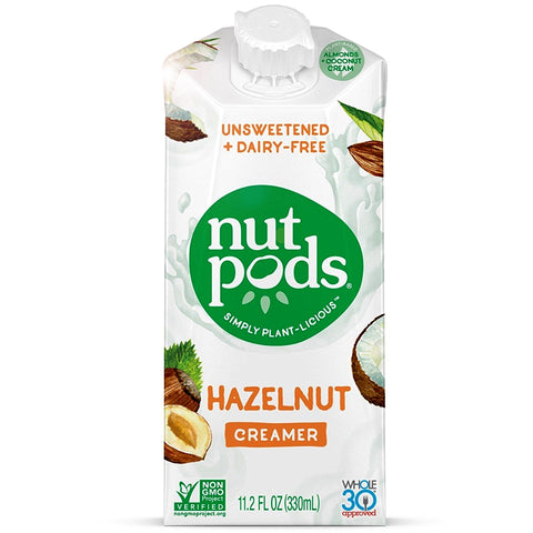 NUT PODS Dairy Free Creamer Hazelnut Unsweetened - 11.2 fl oz. | Vegan Black Market