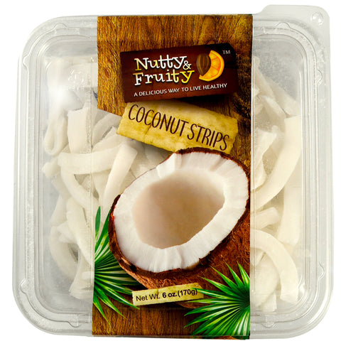 Nutty & Fruity Dried Coconut Strips