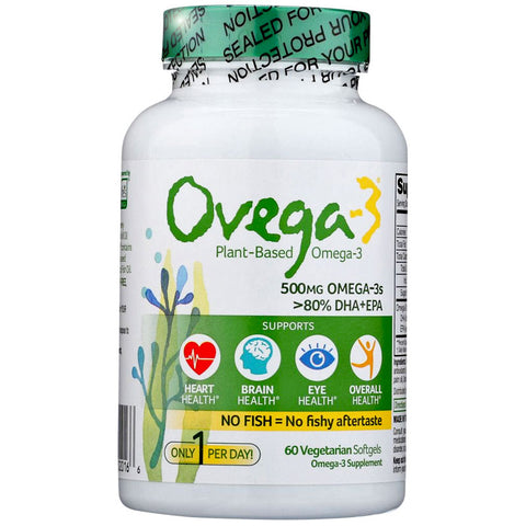 OVEGA-3 Plant Based Omega-3 - 60 softgels