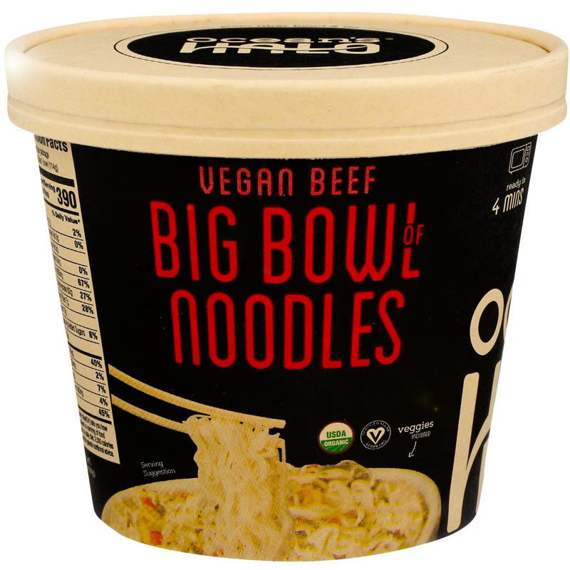 Ocean's Halo Vegan Beef Big Bowl Of Noodles - 4.02 oz