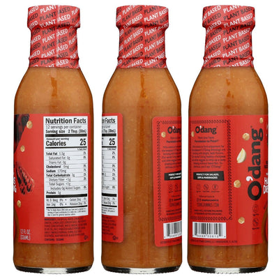O'dang Roasted Red Pepper Plant-Based Hummus Dressing - 12 fl oz.