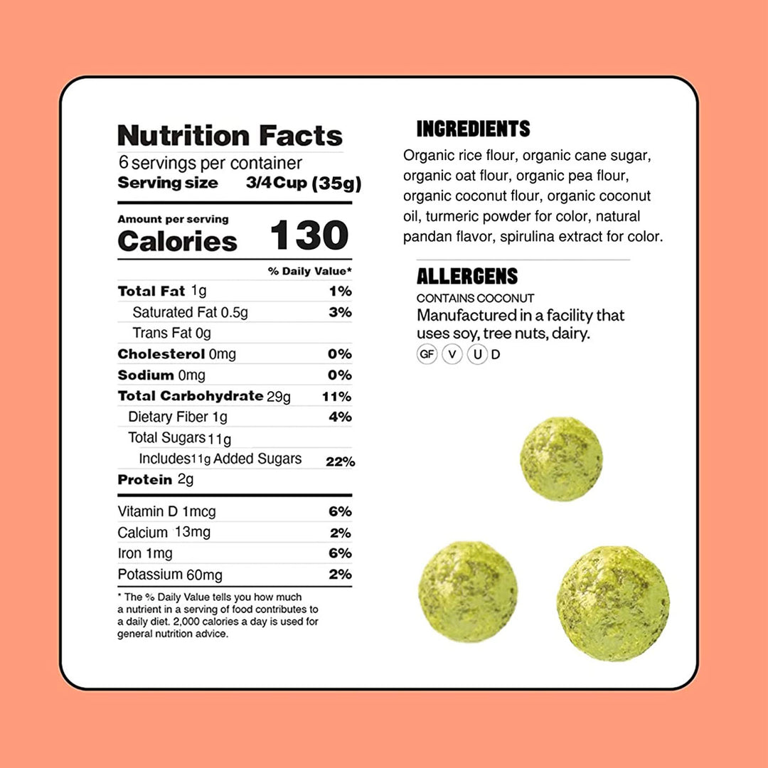 OffLimits Zombie Pandan Cereal Vanilla Flavored Breakfast Cereal