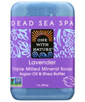 One With Nature Lavender Soap | One With Nature Soap | One With Nature Bar Soap  | Dead Sea Mineral Soap  One With Nature Dead Sea Minerals Soap Lavender Bar - 7 oz.