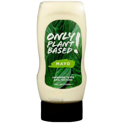 Only Plant Based Mayo | Dairy Free Mayo | Soy Free Vegan Mayo | Vegan Mayonnaise Only Plant Based! Vegan Mayo - 11 fl oz.