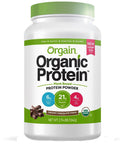 Orgain Organic Creamy Chocolate Fudge Plant Based Protein Powder