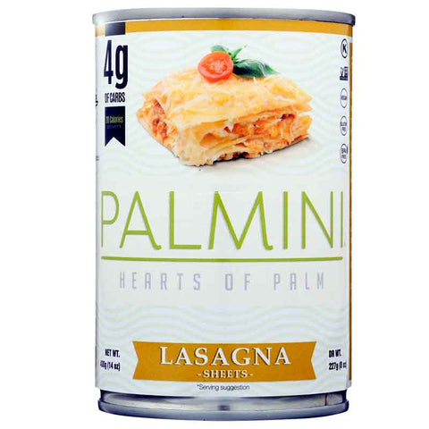 Palmini Hearts of Palm Lasagna Sheets- 14 oz.| Vegan Black Market