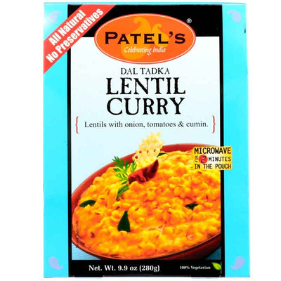Patel Dal Tadka Lentil Curry - 9.9 oz.