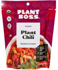 Plant Boss Organic Plant Chili Meatless Crumbles - 3.35 oz. | Pant Boss | Vegan Black Market