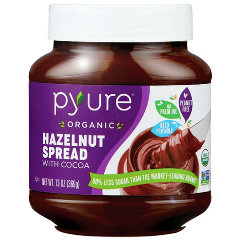 organic Pyure Hazelnut Spread With Cocoa