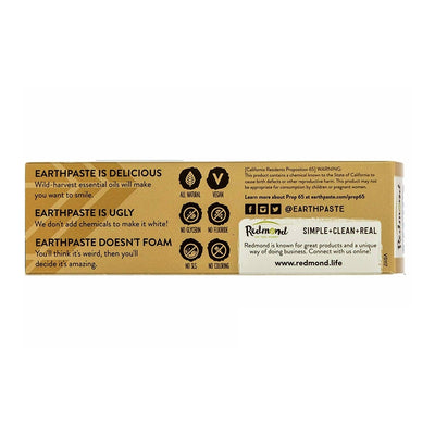Redmond Earthpaste Amazingly Natural Toothpaste Peppermint