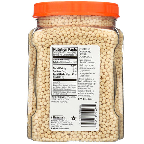 Riceselect Original Plain Pearl Couscous - 24.5 oz.