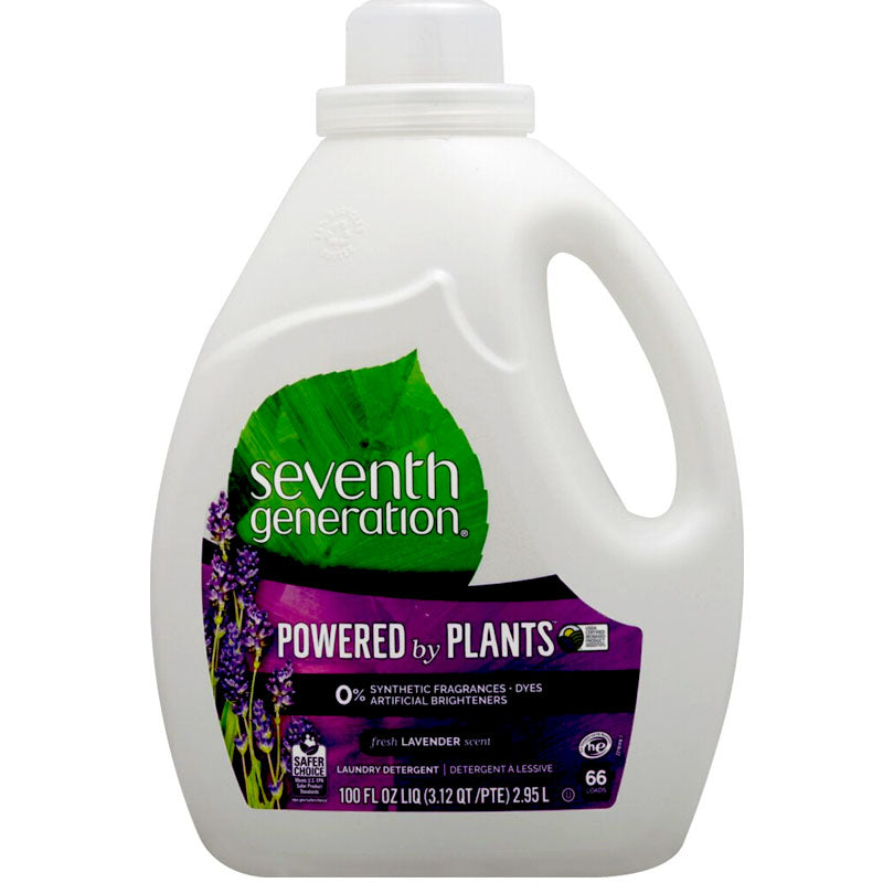 Seventh Generation Powered by Plants Fresh Lavender Liquid Laundry Detergent - 100 fl oz.