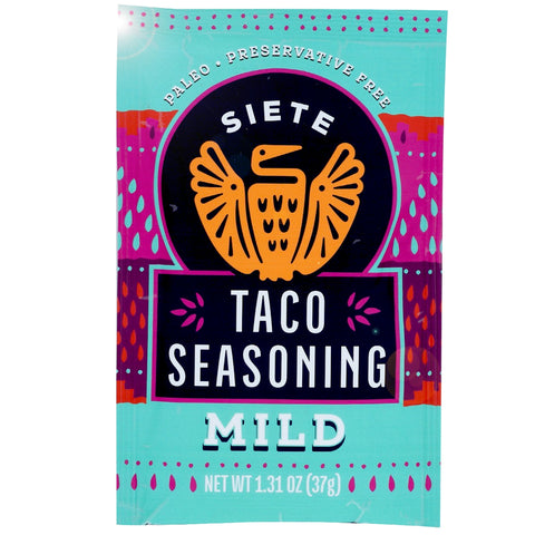 Siete Foods Taco Seasoning Mild - 1.3 oz. | Vegan Black Market