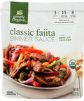 Simply Organic Classic Fajita Simmer Sauce - 8 oz. | Vegan Black Market