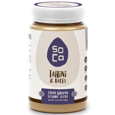 Vegan Tahini Paste | Sesame Paste | Sesame Tahini | Soco Tahini Dates
