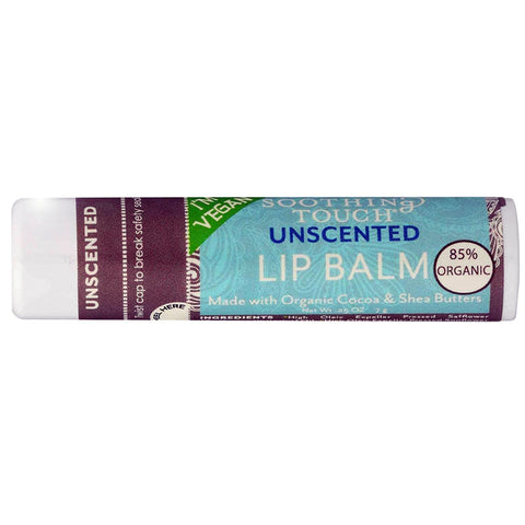 Soothing Touch Vegan Lip Balm Unscented - 0.25 oz