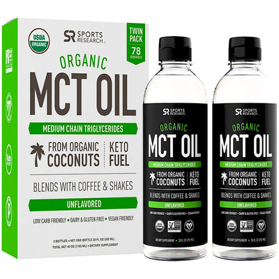 Sports Research Organic MCT Oil - 20 oz., 2 ct.