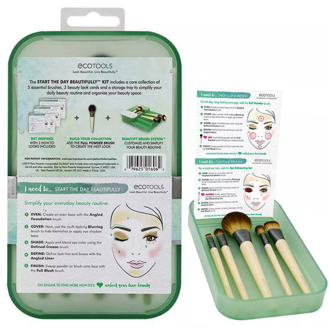 EcoTools Start The Day Beautifully Vegan Makeup Brush Kit