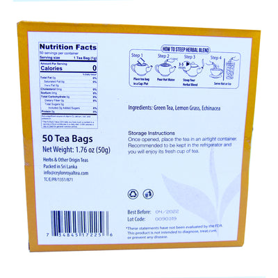 Tee Heal Immunity Support Tea - 50 ct.
