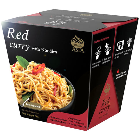 That's Asia Red Curry with Noodles